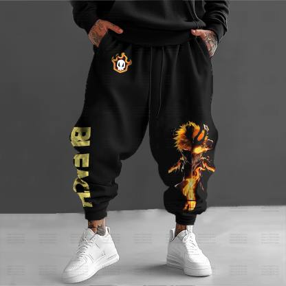 Unisex Anime Inspired Vintage Pants丨Bleach