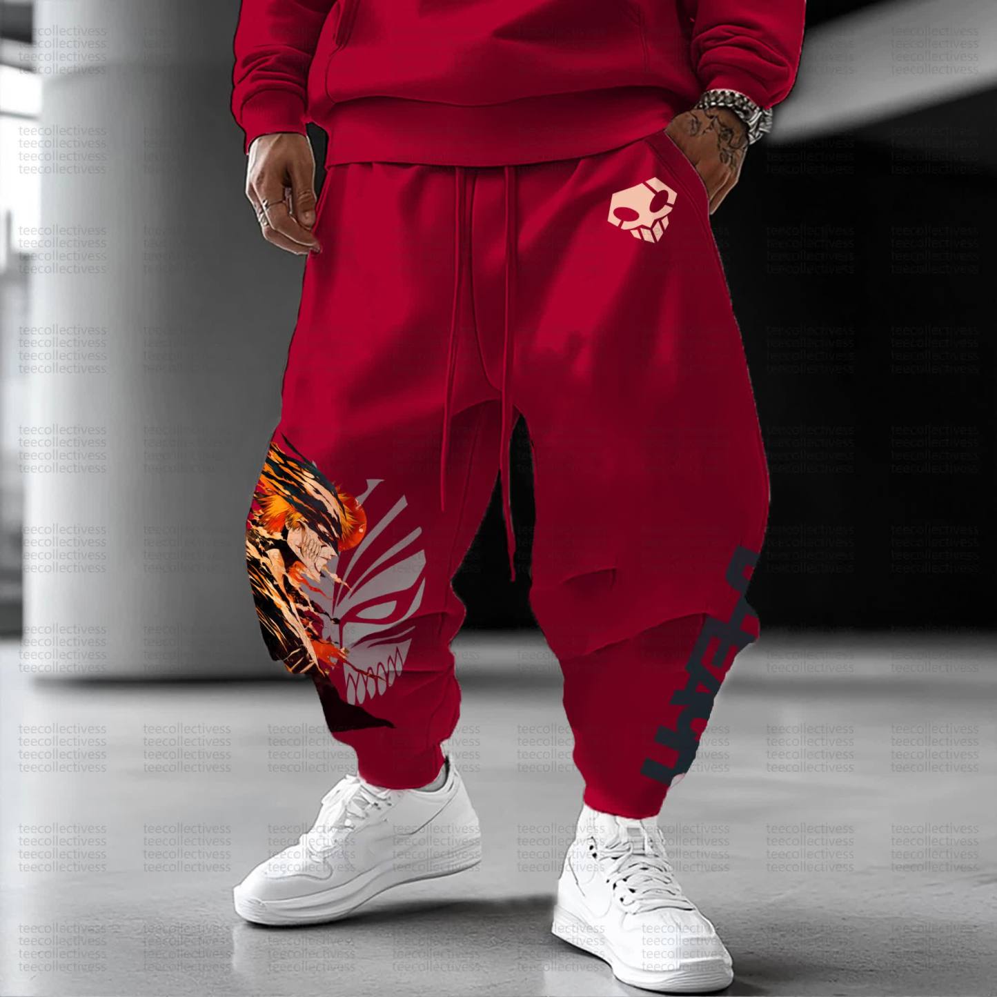 Unisex Anime Inspired Vintage Pants丨Demon Slayer X Pokémon