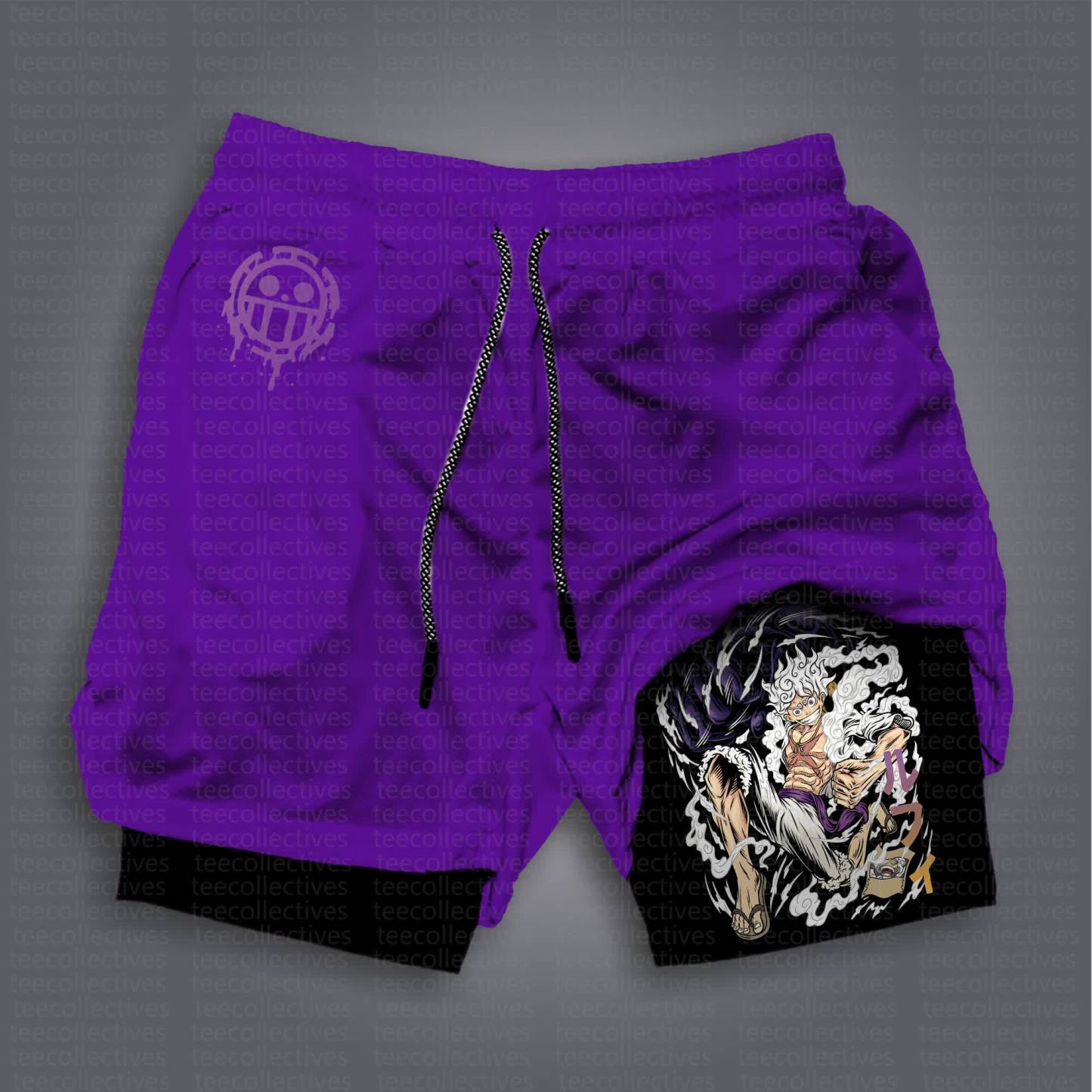 Unisex Casual Anime Streetwear Shorts 丨Demon Slayer X Pokémon