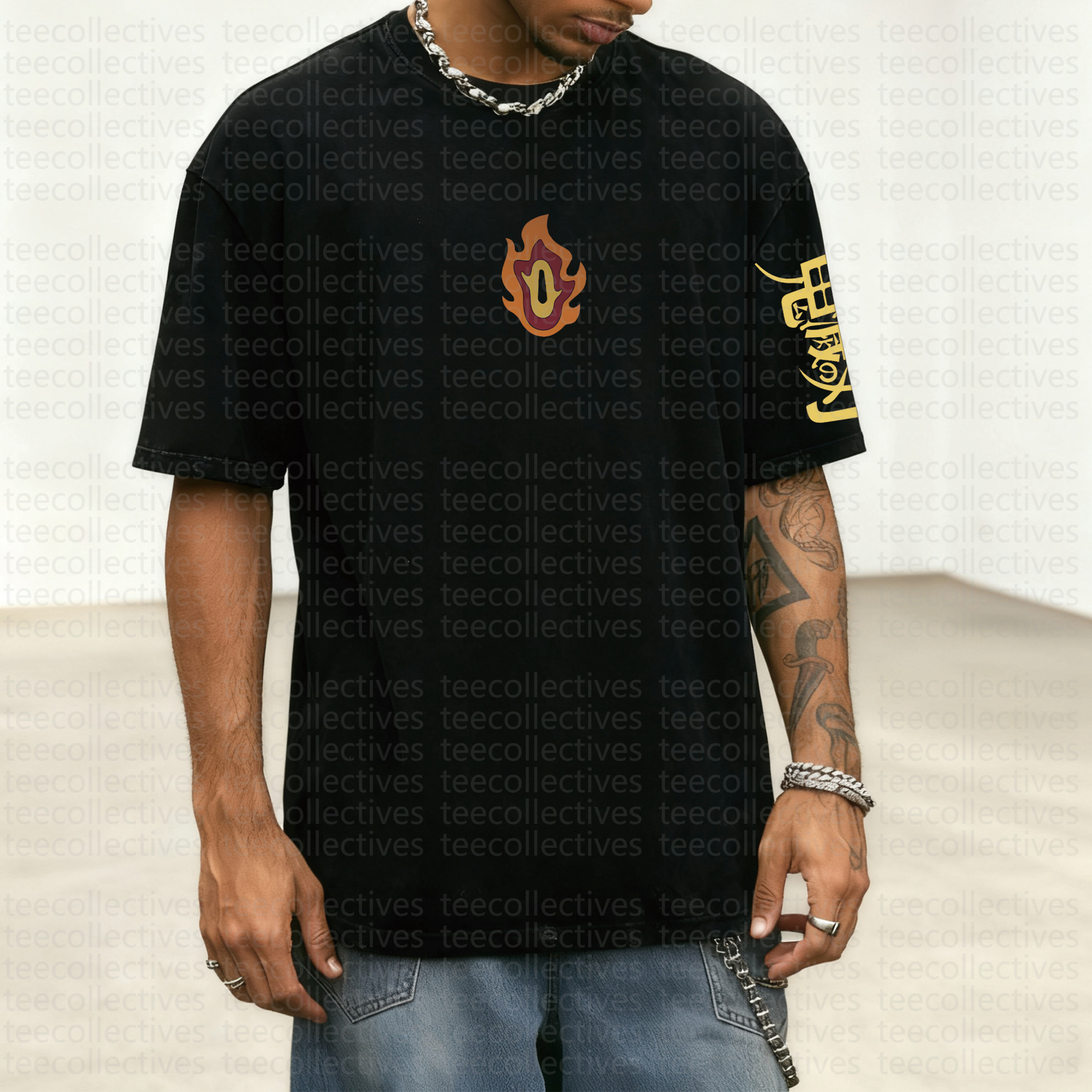 Unisex Anime Inspired Vintage T-Shirt