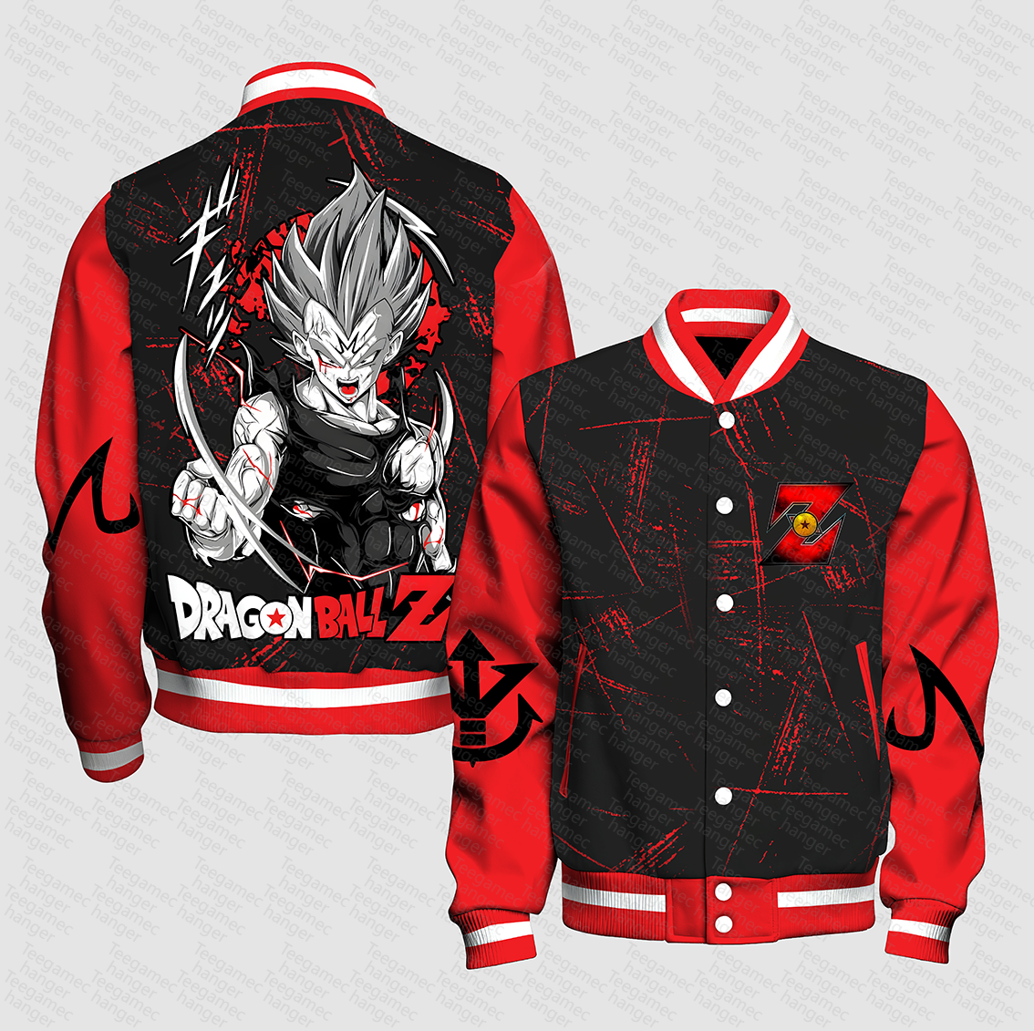 Unisex Vintage Anime Graphic Jacket