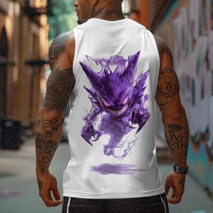 Unisex  “Pokémon” Casual Anime  Tank Top