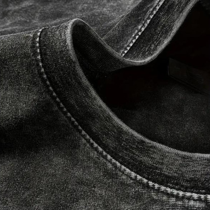 Akaza Demon Slayer Printed Unisex Washed 3D Direct Injection T-Shirt