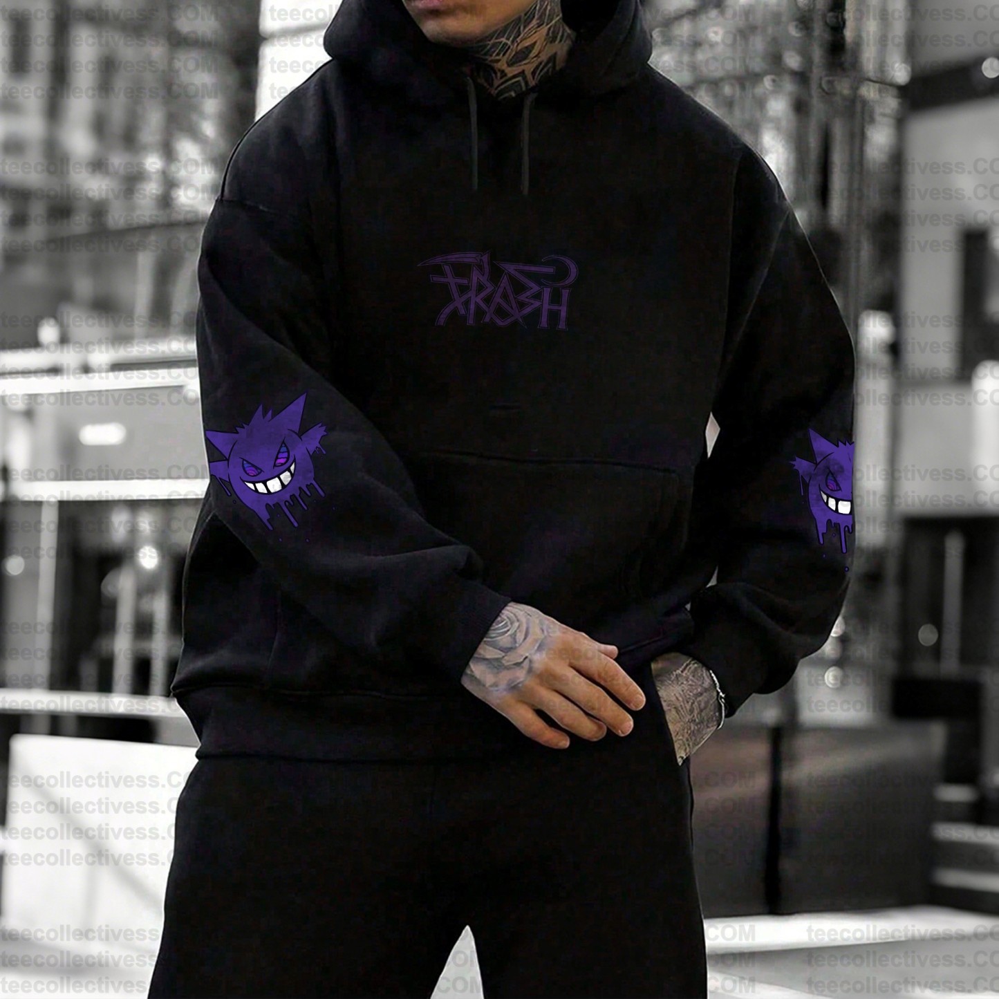 Unisex Anime Graphic Streetwear Vintage Hoodie