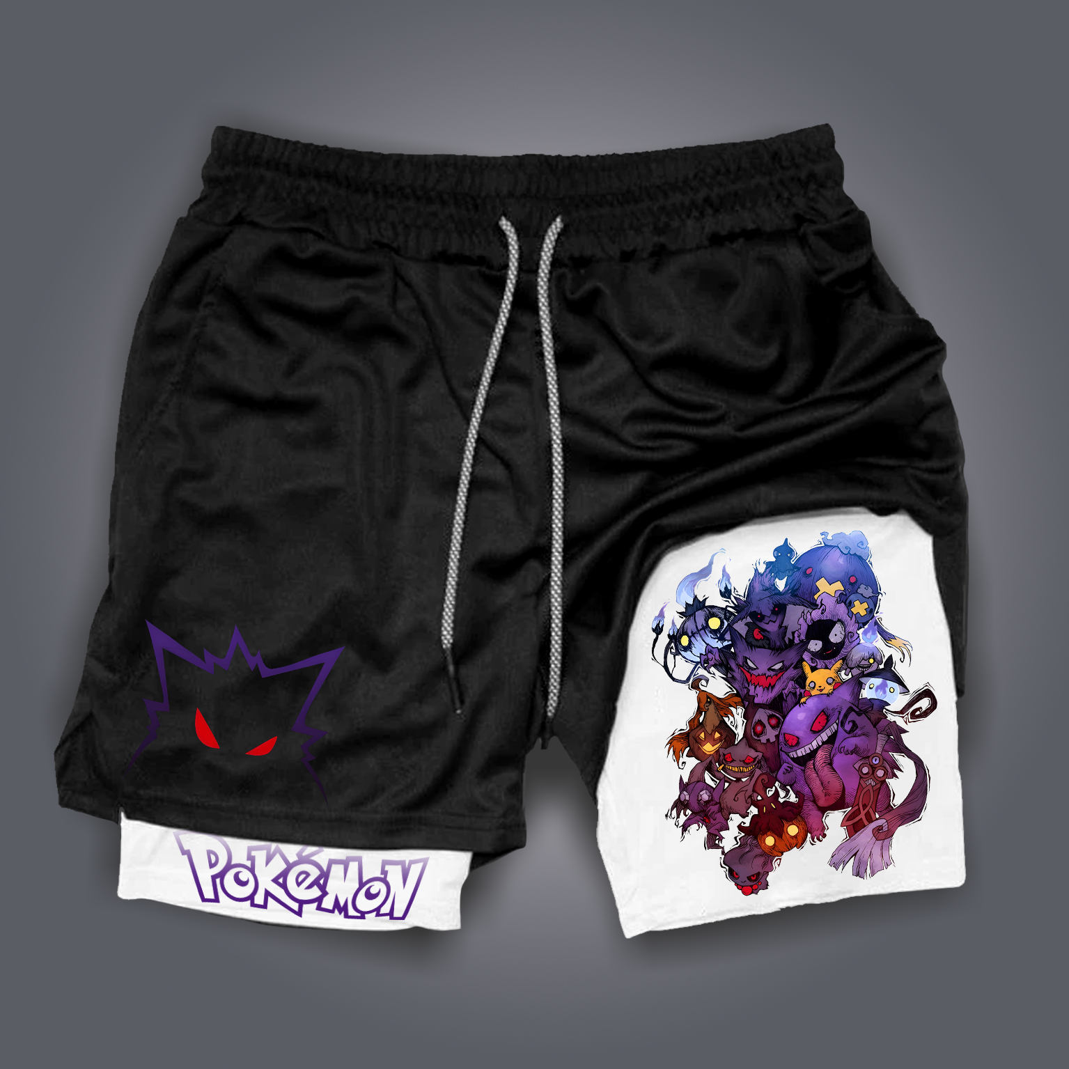 Unisex Casual Anime Streetwear Shorts