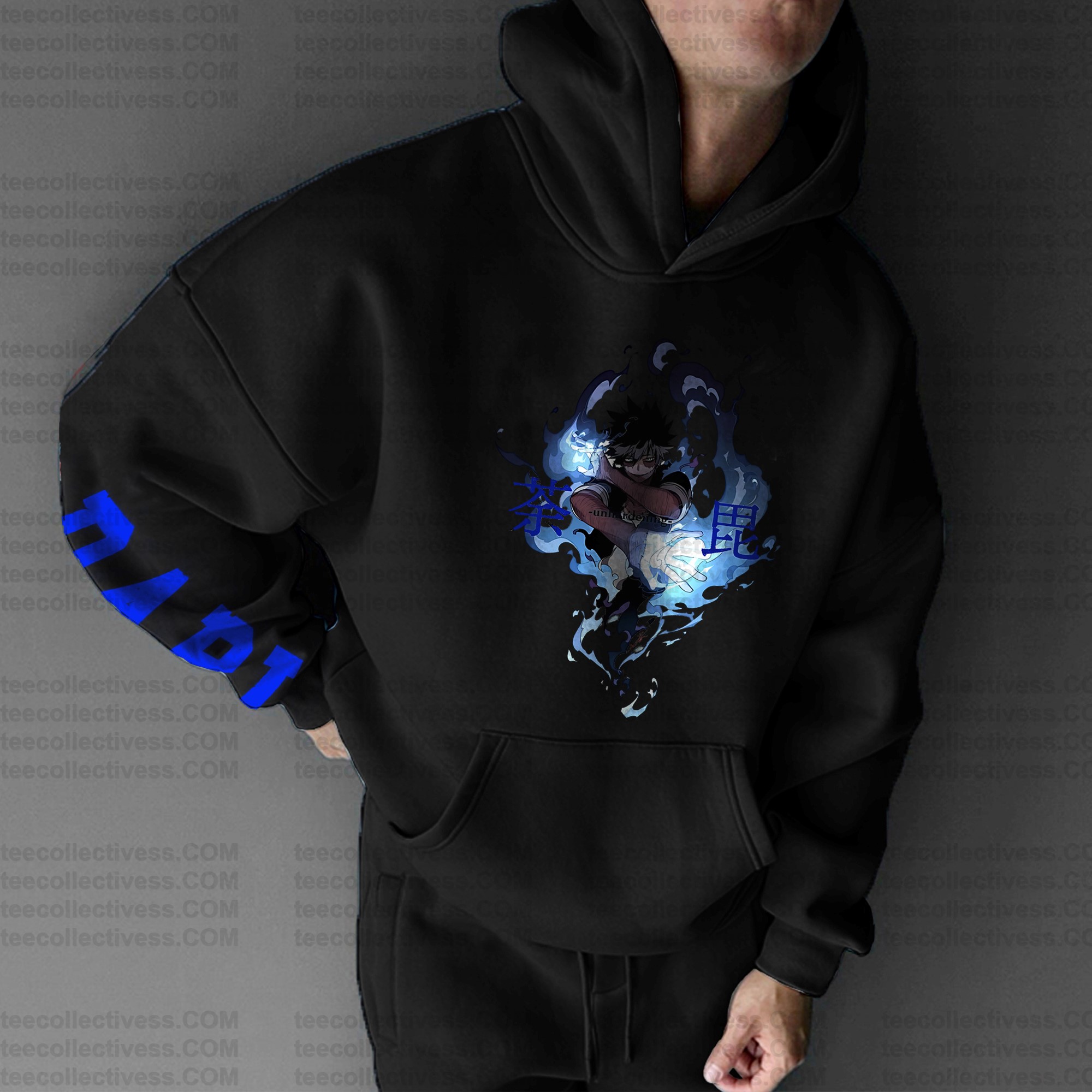 Unisex Anime Graphic Streetwear Vintage Plush Hoodie