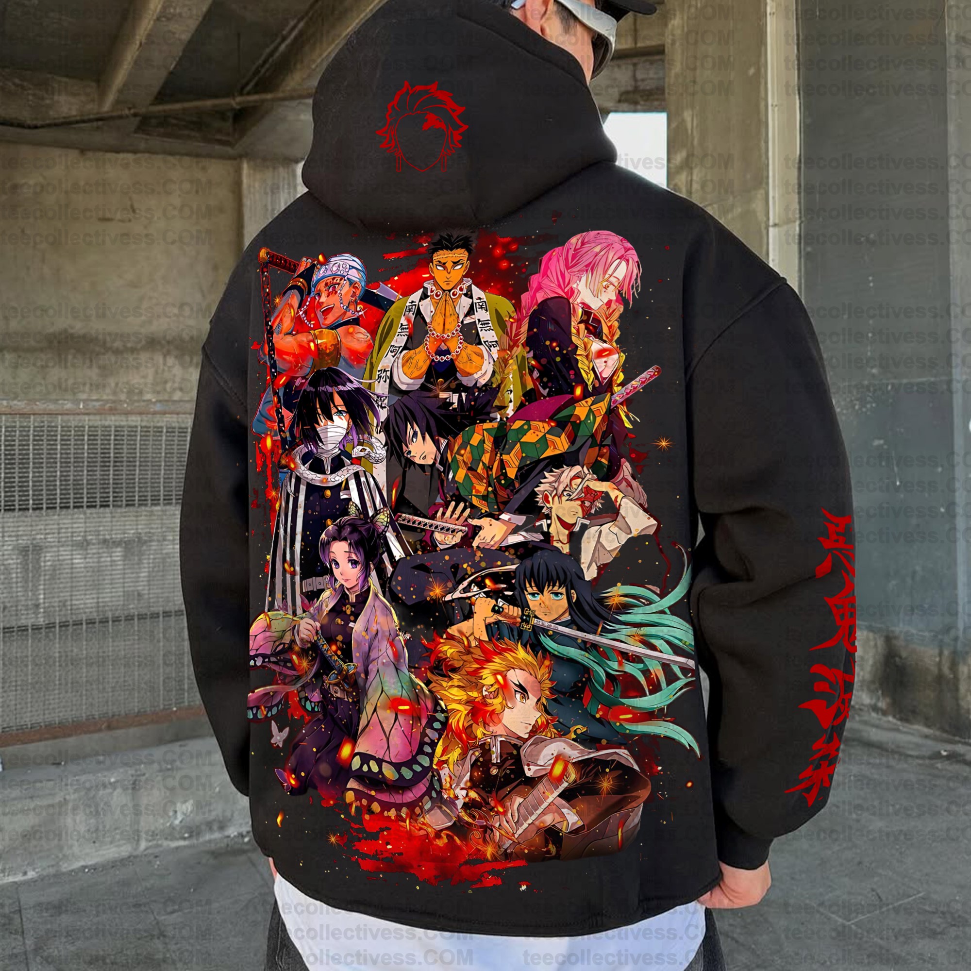 Unisex Anime Graphic Streetwear Vintage Hoodie| KNY