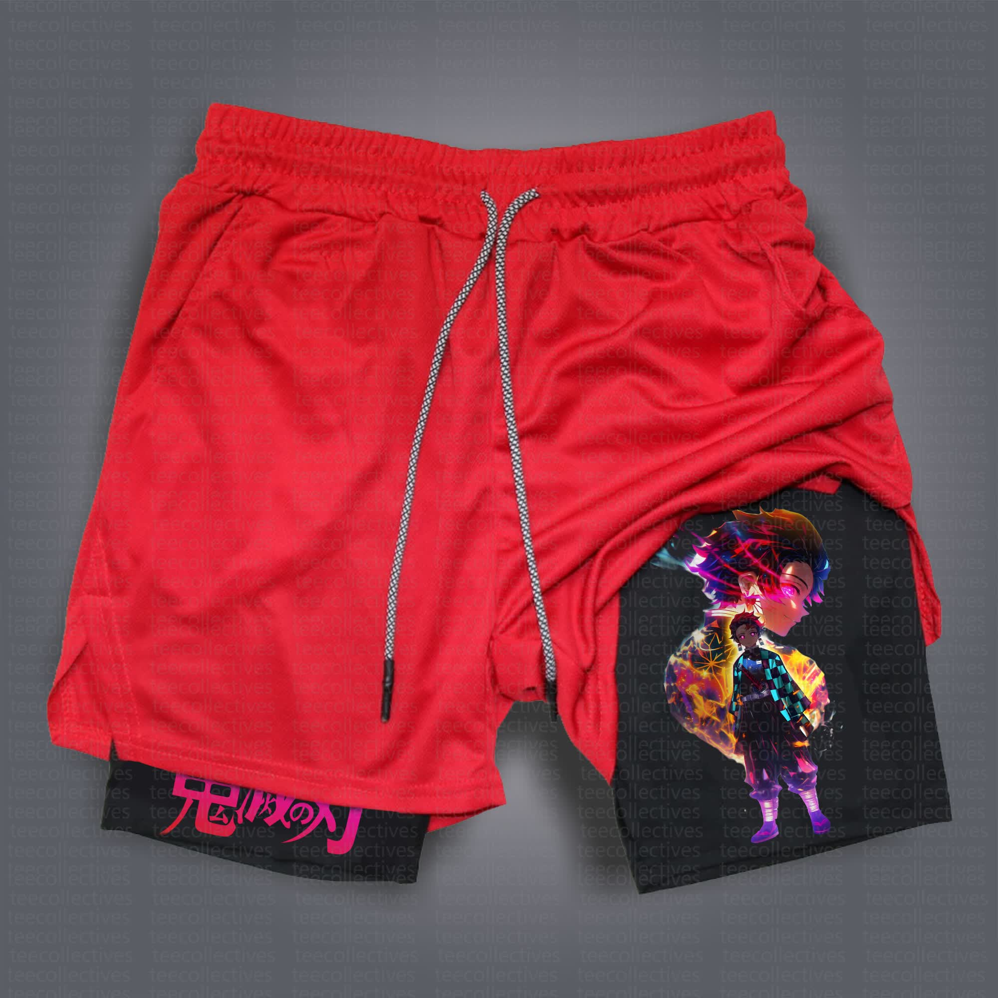 Unisex Casual Anime Streetwear Shorts 丨Demon Slayer
