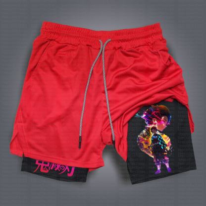 Unisex Casual Anime Streetwear Shorts 丨Demon Slayer