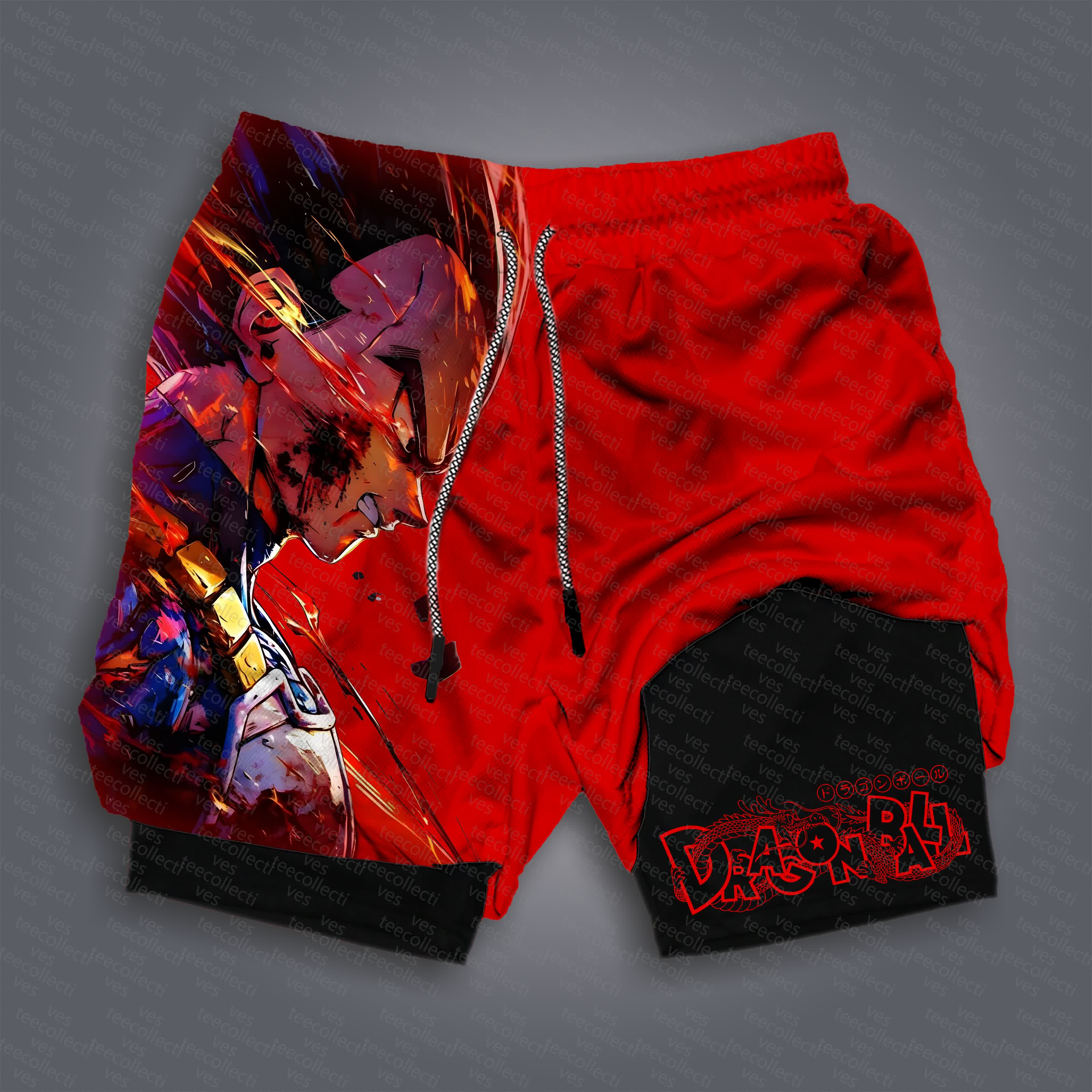 Unisex  “Dragon Ball” Casual Anime Streetwear Gym Shorts