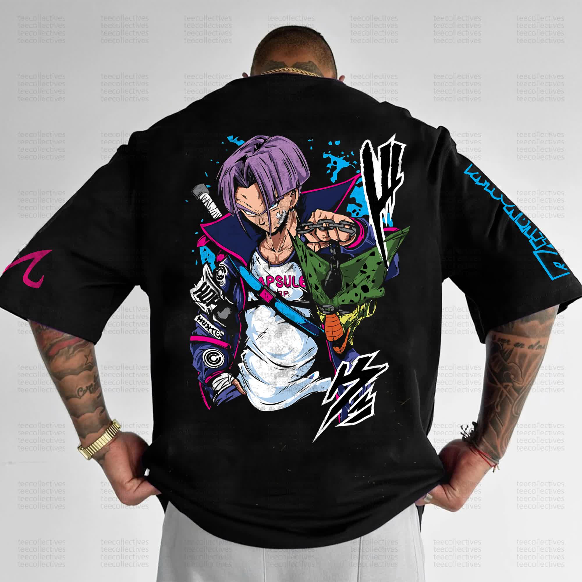 Unisex Anime Inspired Vintage T-Shirt丨Dragon Ball