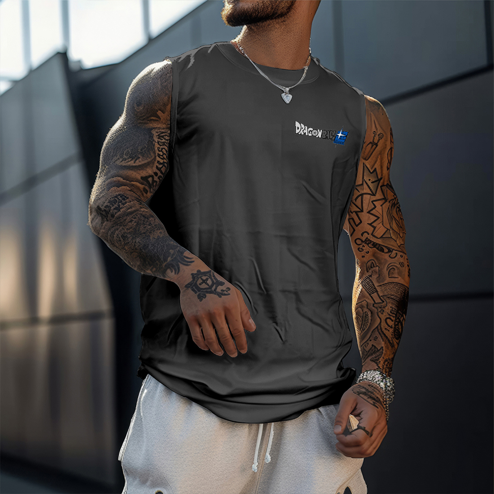 Casual Animation Design Print Tank Top