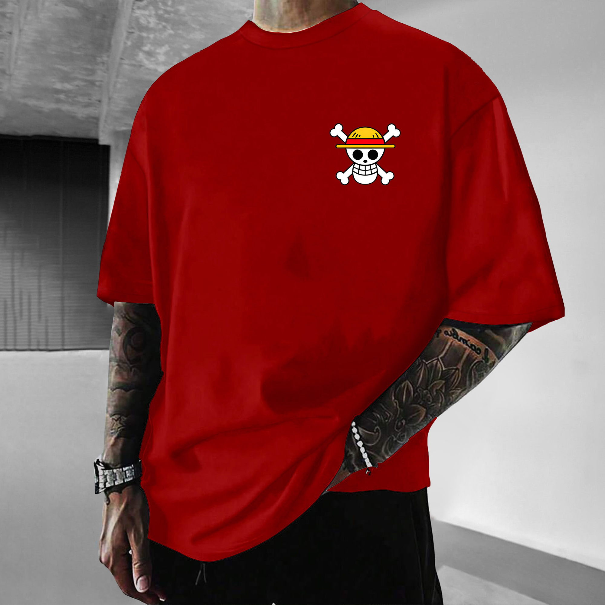 Unisex Fit Vintage T-Shirt丨One Piece