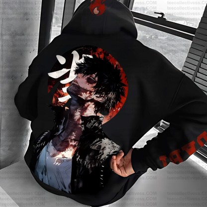 Unisex Anime Graphic Streetwear Vintage Plush Hoodie