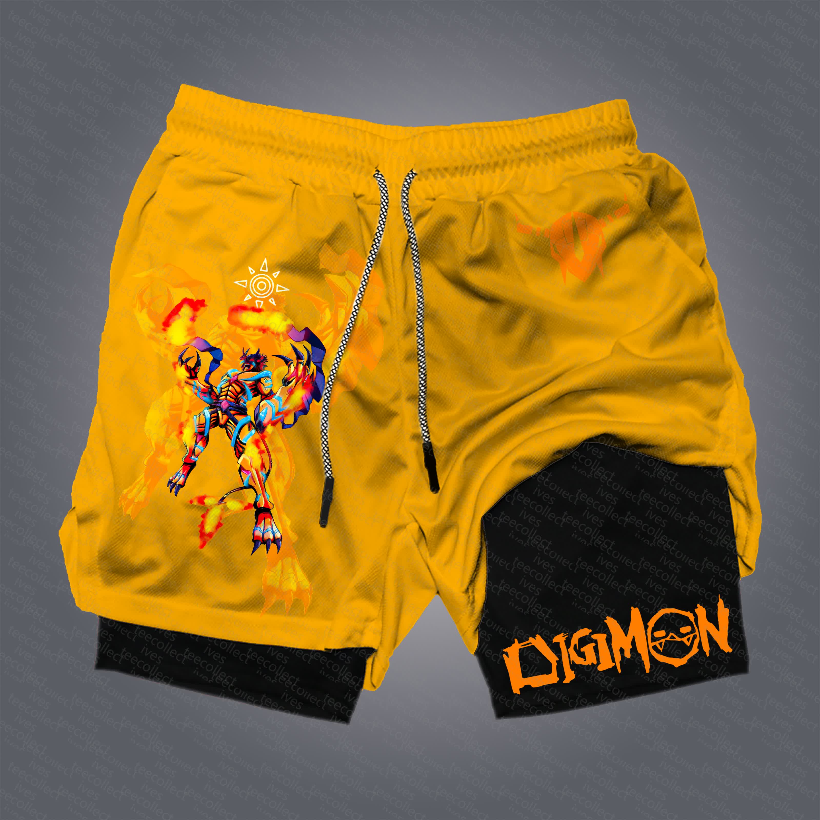 Unisex  “Digimon” Casual Anime Streetwear Shorts