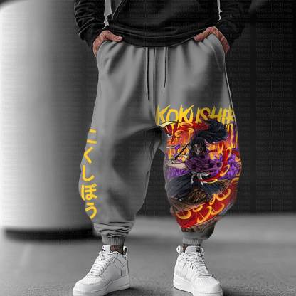 Unisex Anime Inspired Vintage Pants丨Demon Slayer