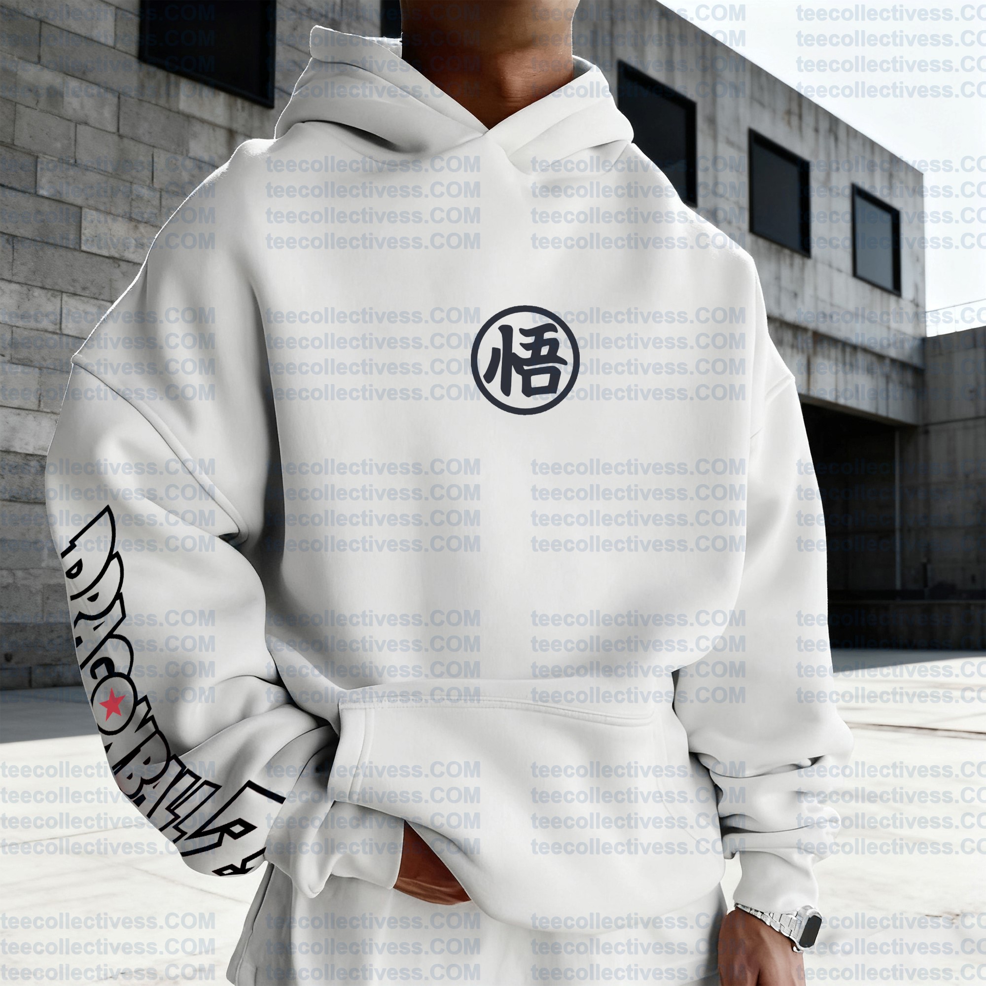 Plus Velvet Unisex Anime Graphic Streetwear Vintage Hoodie