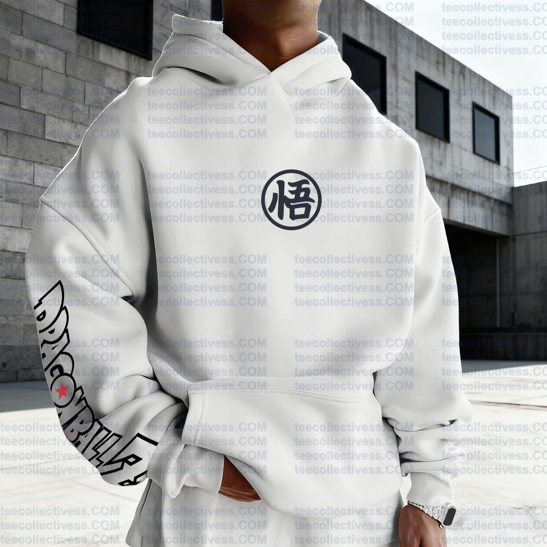 Plus Velvet Unisex Anime Graphic Streetwear Vintage Hoodie