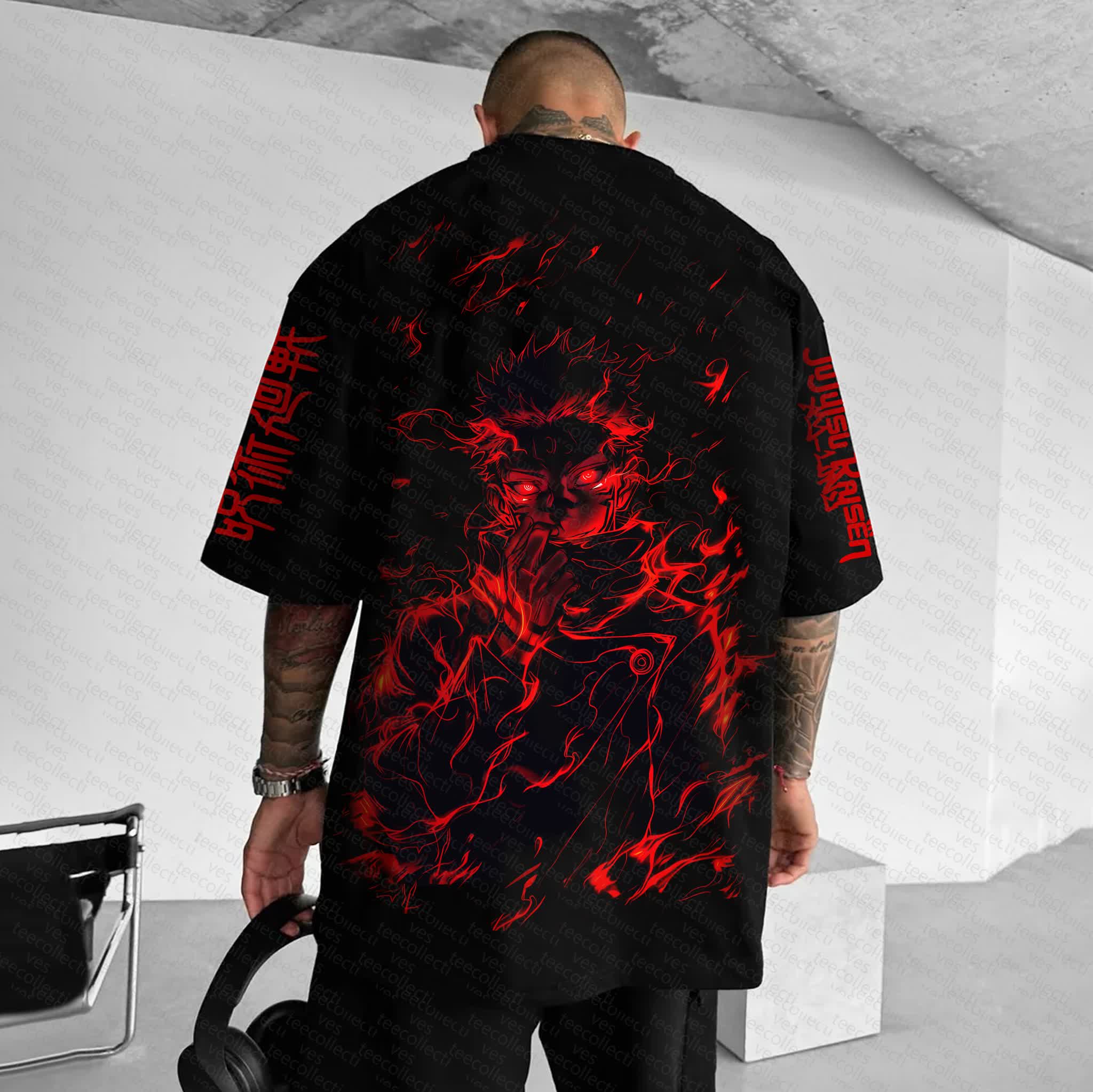 Unisex  "Jujutsu Kaisen" Anime Inspired Vintage T-Shirt