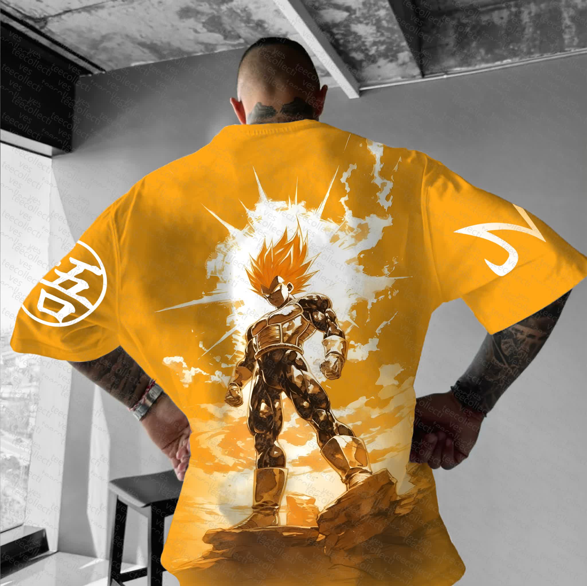 Unisex  "Dragonball" Anime Inspired Vintage T-Shirt