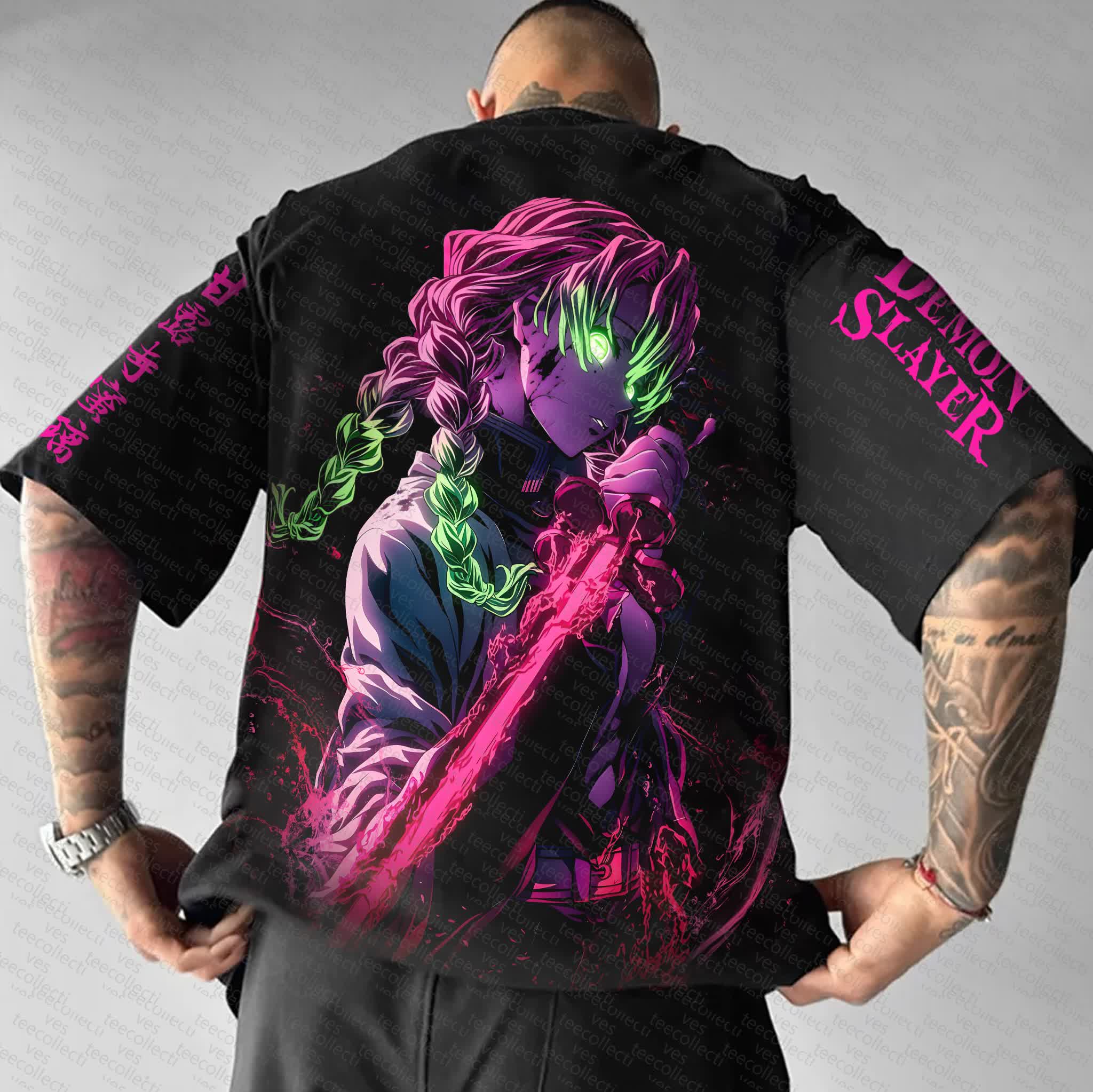 Unisex  "Demon Slayer" Anime Inspired Vintage T-Shirt