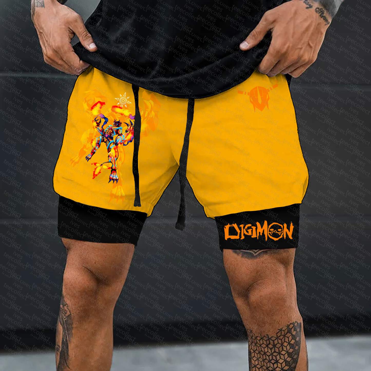 Unisex  “Digimon” Casual Anime Streetwear Shorts