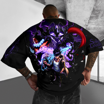 Unisex Anime Inspired Vintage T-Shirt