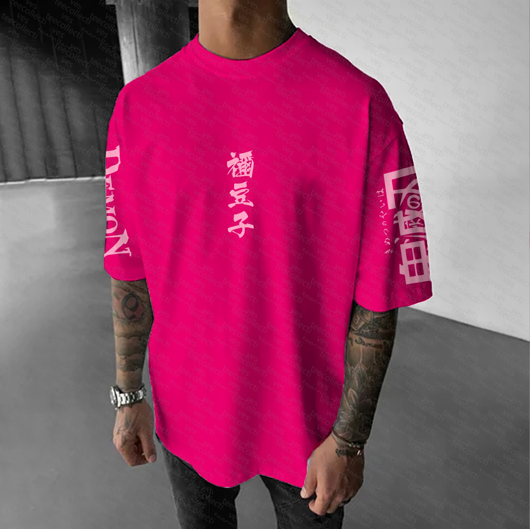 Unisex  "Demon Slayer" Anime Inspired Vintage T-Shirt