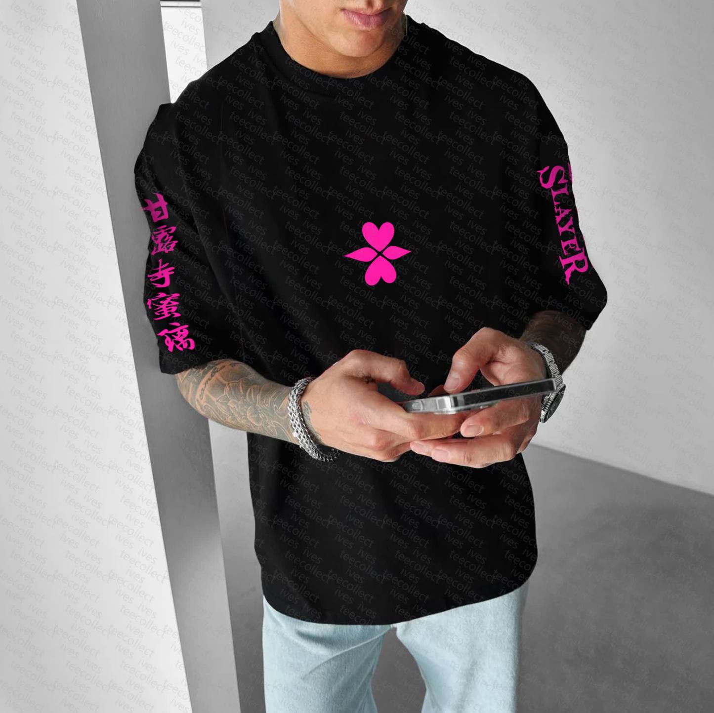 Unisex  "Demon Slayer" Anime Inspired Vintage T-Shirt