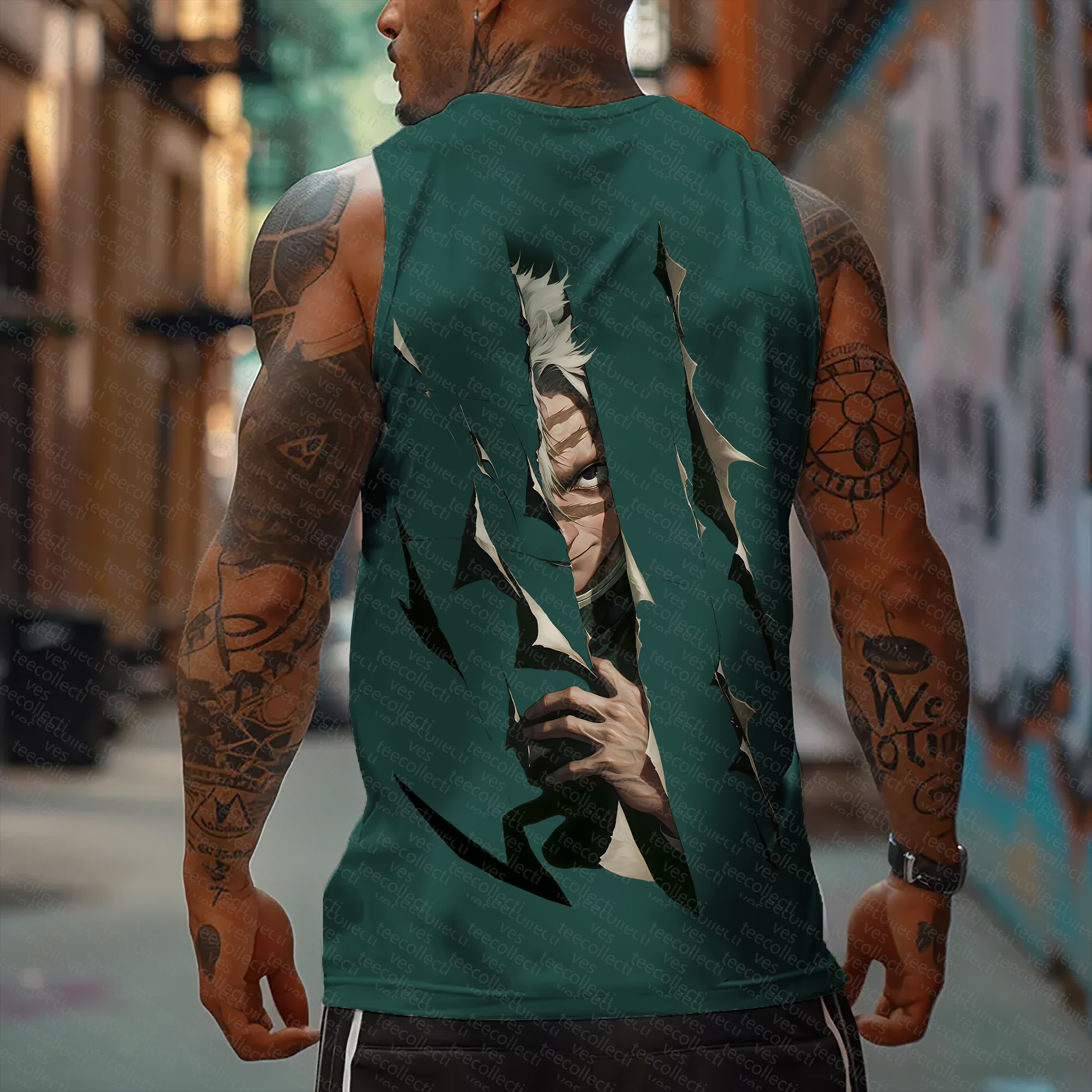 Unisex  “Demon Slayer” Casual Anime  Tank Top