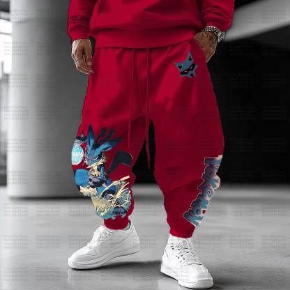 Unisex Anime Inspired Vintage Pants丨Pokémon