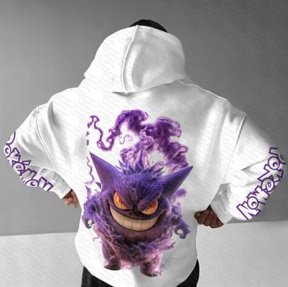 Unisex “Pokémon” Anime Graphic Streetwear Vintage Hoodie