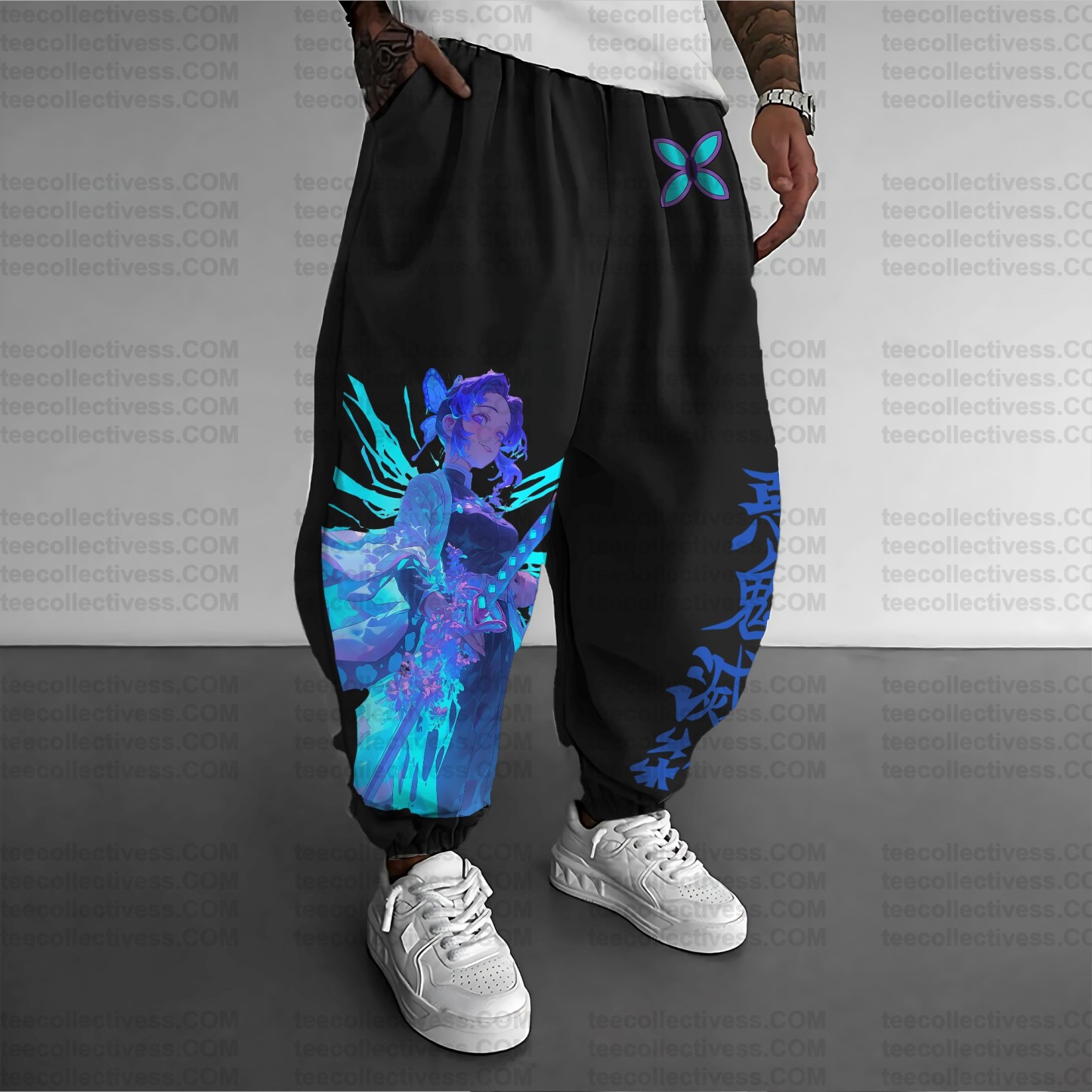 Unisex Anime Inspired Vintage Pants丨Demon Slayer