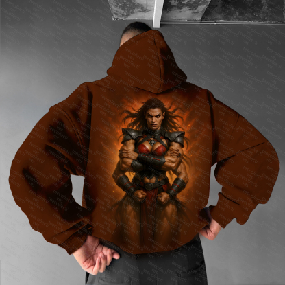 Unisex Graphic Streetwear Vintage Hoodie