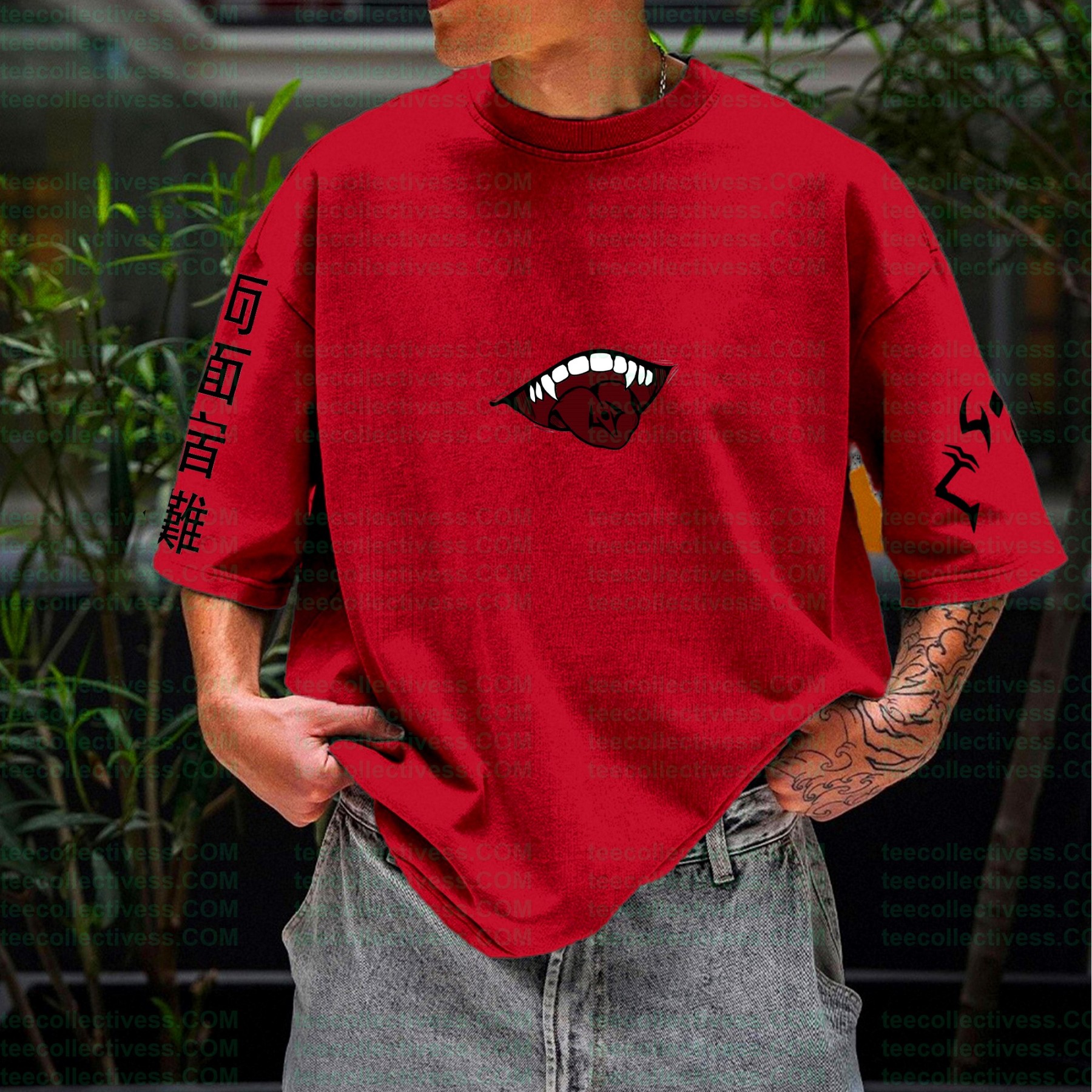 Unisex Anime Inspired Vintage T-Shirt