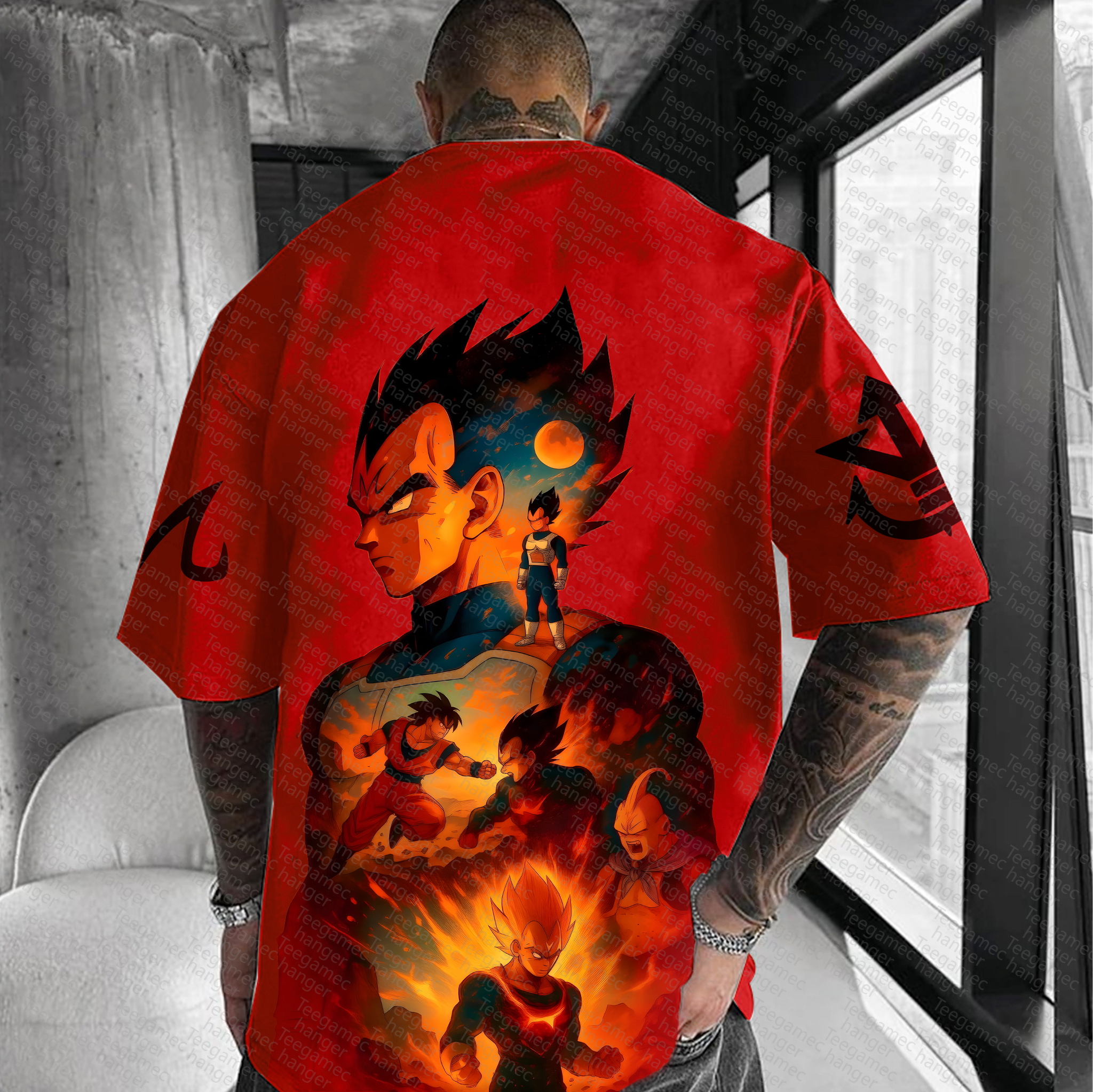 Unisex  Inspired Anime Vintage T-Shirt