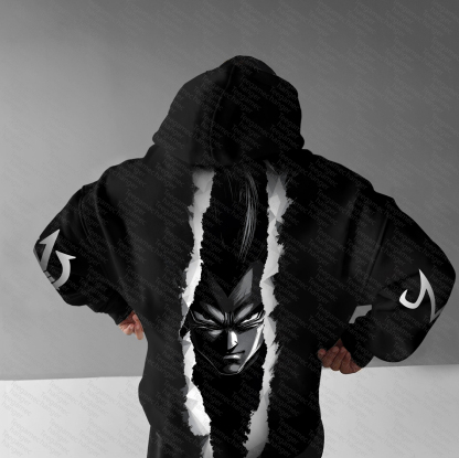 Unisex Graphic Streetwear Vintage Plush Hoodie