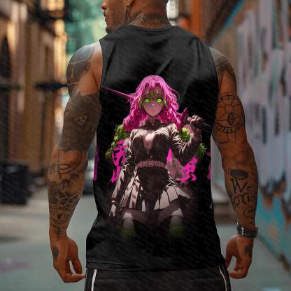 Unisex  “Demon Slayer” Casual Anime  Tank Top