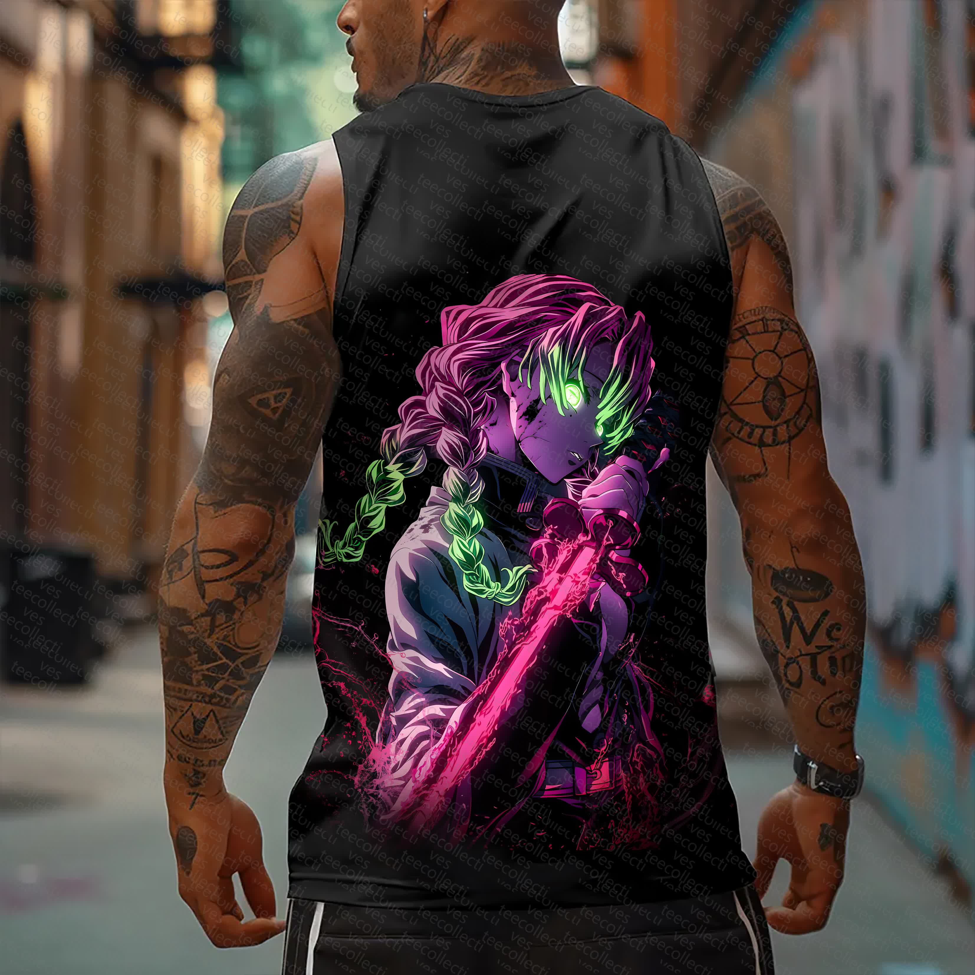 Unisex  “Demon Slayer” Casual Anime  Tank Top