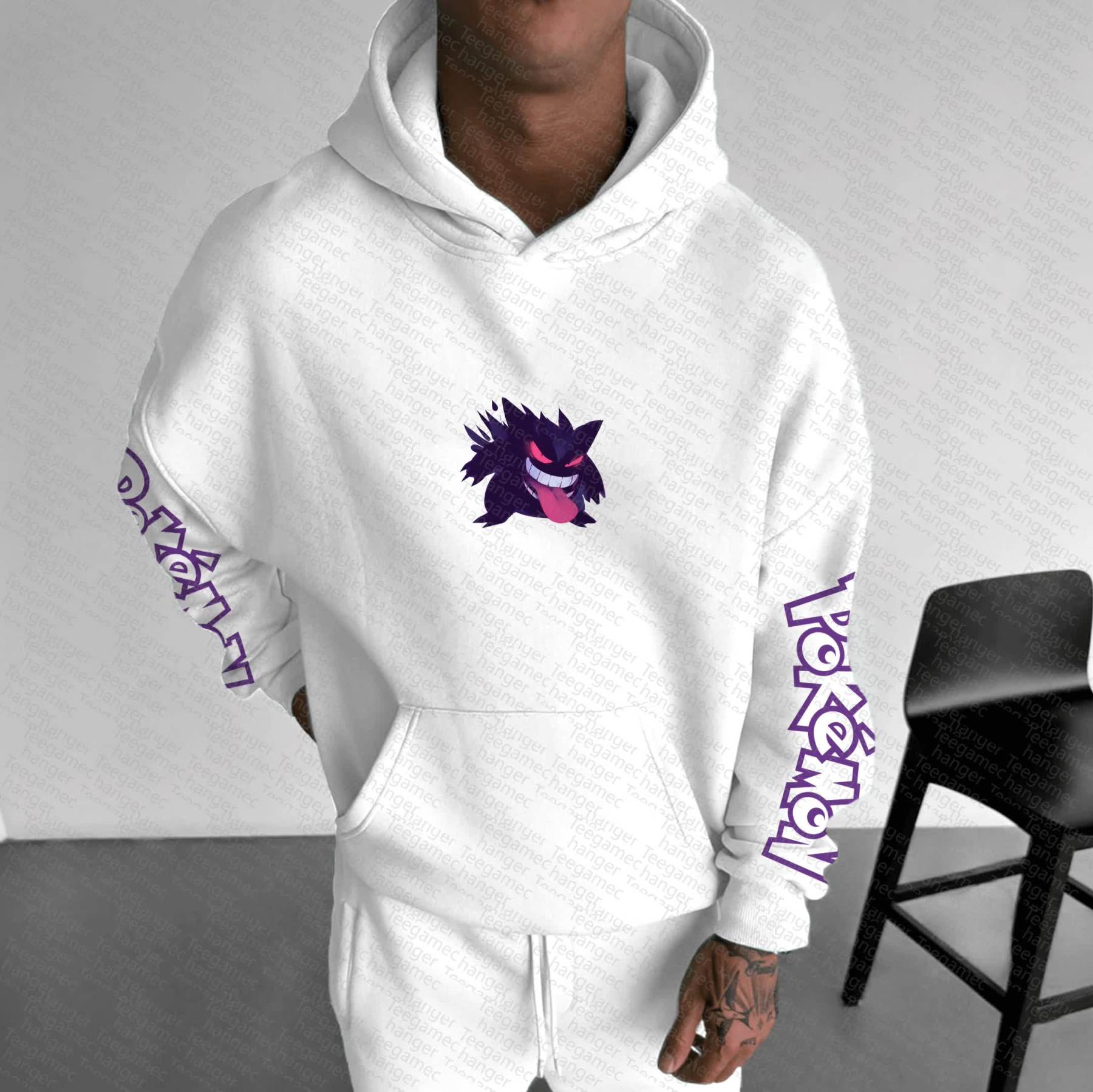 Unisex “Pokémon” Anime Graphic Streetwear Vintage Hoodie