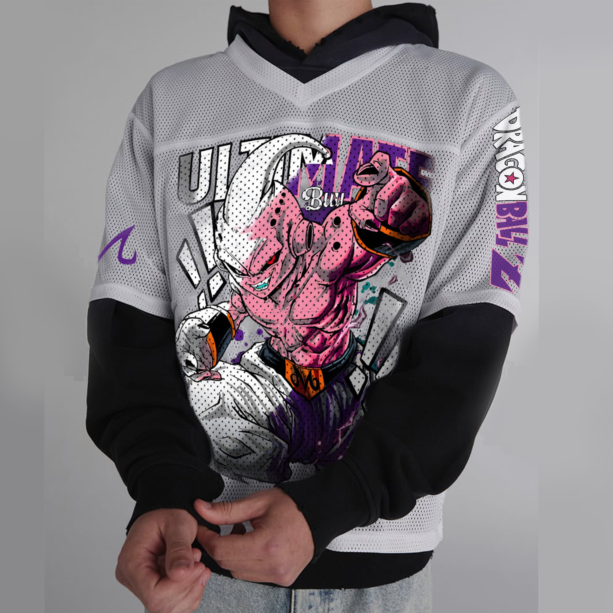 Unisex  “DRAGON BALL” Anime Style Retro I Mesh T-Shirt