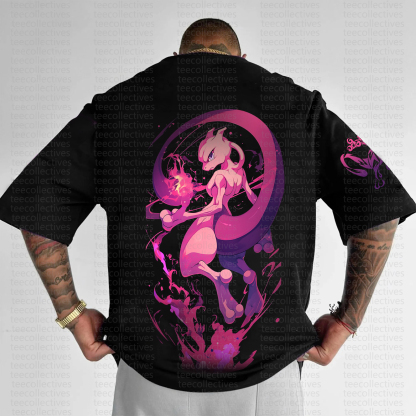 Unisex Anime Inspired Vintage T-Shirt | Pokémon