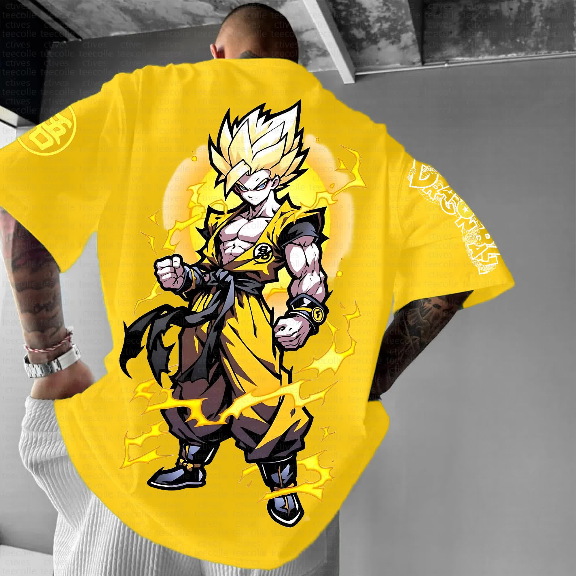 Unisex  "Dragonball" Anime Inspired Vintage T-Shirt