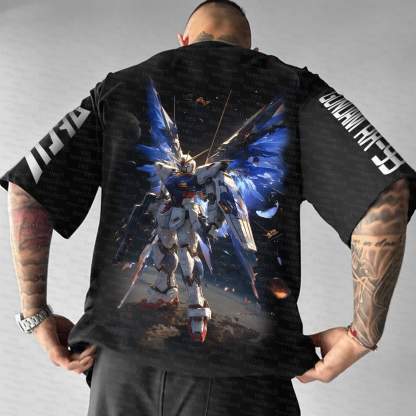 Unisex  "Gundam Series" Anime Inspired Vintage T-Shirt