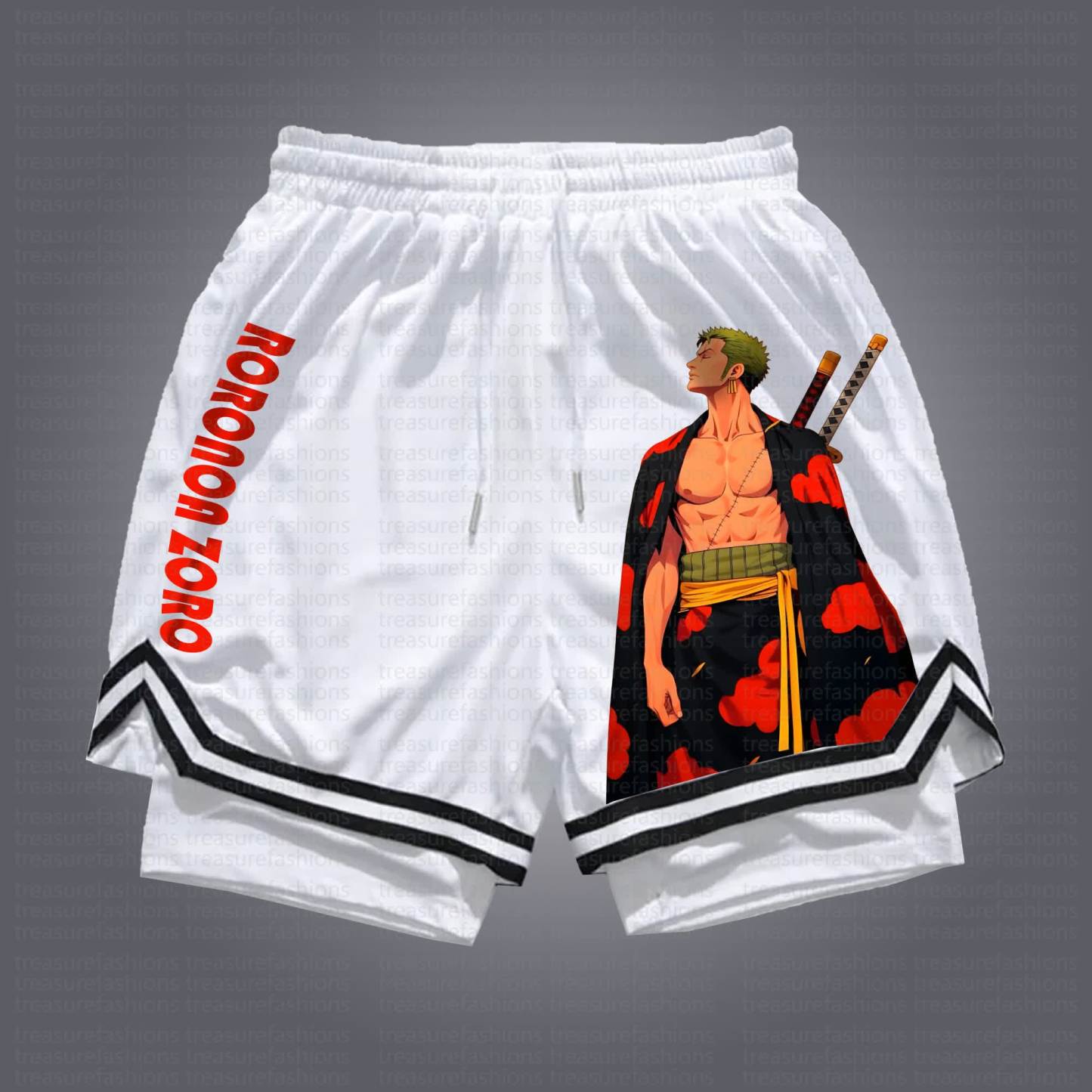Unisex Casual Anime Streetwear Shorts 丨Demon Slayer X Pokémon