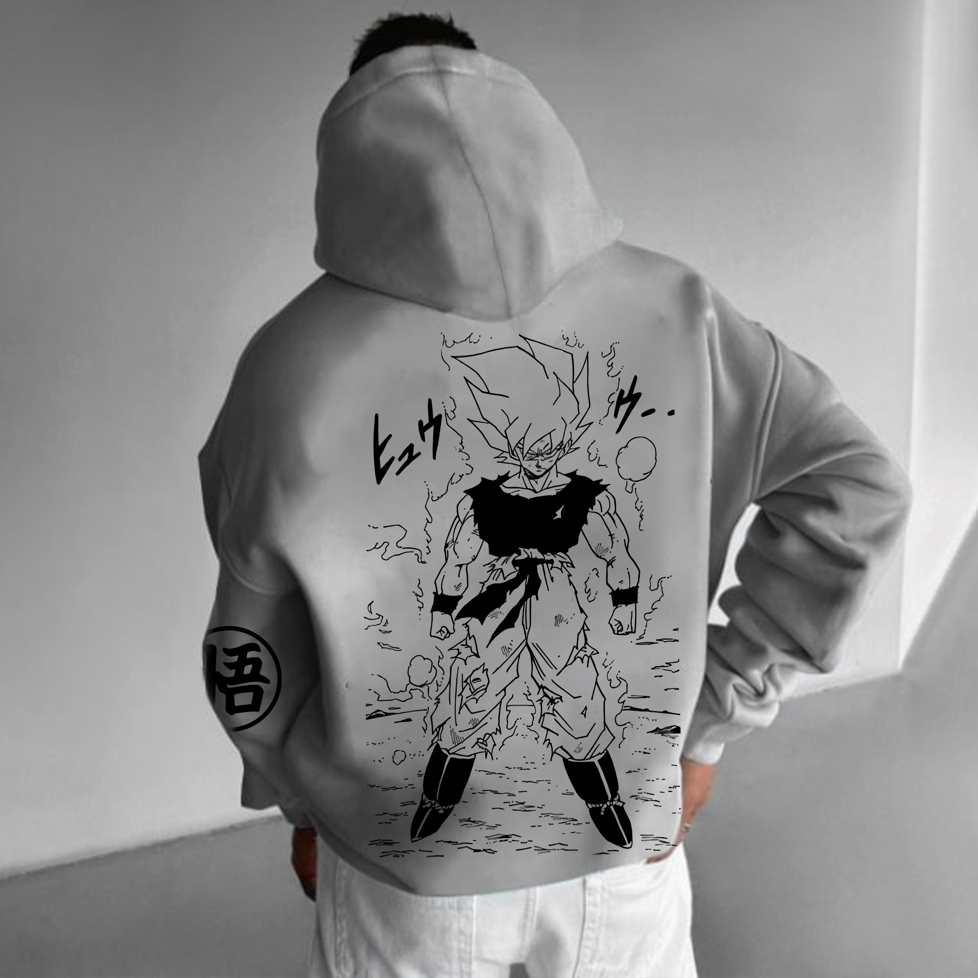 Unisex Anime Graphic Streetwear Vintage Hoodie