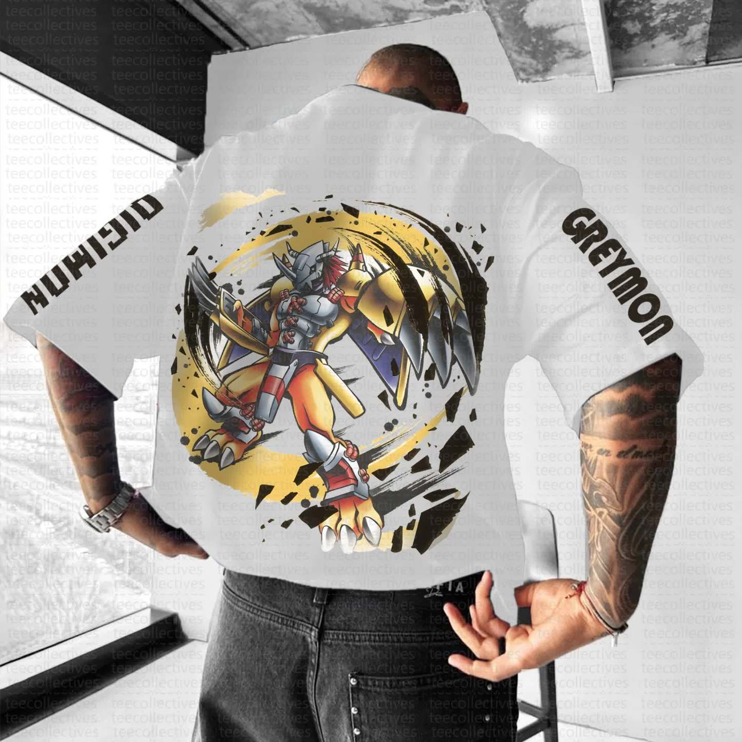 Unisex Anime Inspired Vintage T-Shirt丨Demon Slayer X Pokémon