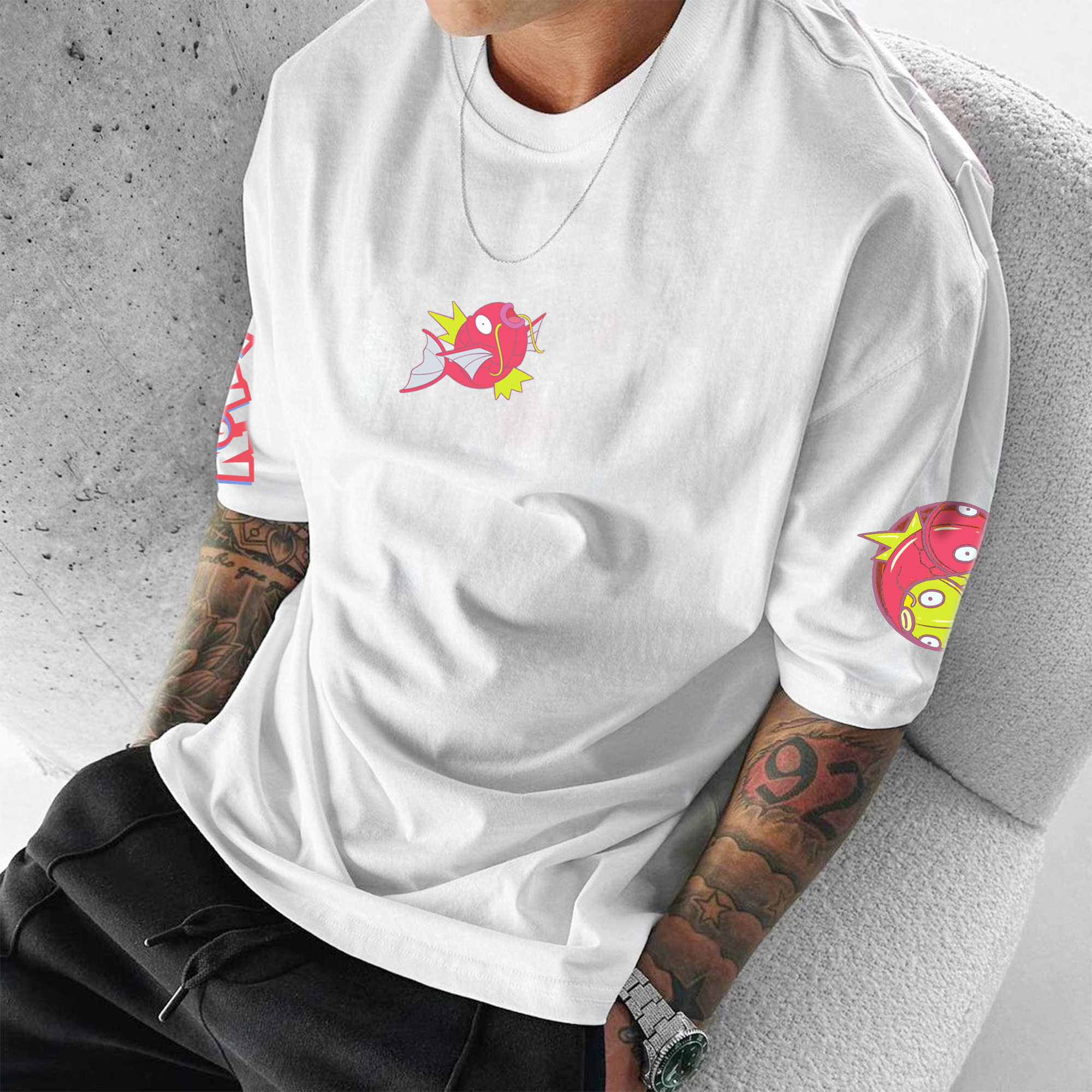 Unisex Anime Inspired Vintage T-Shirt