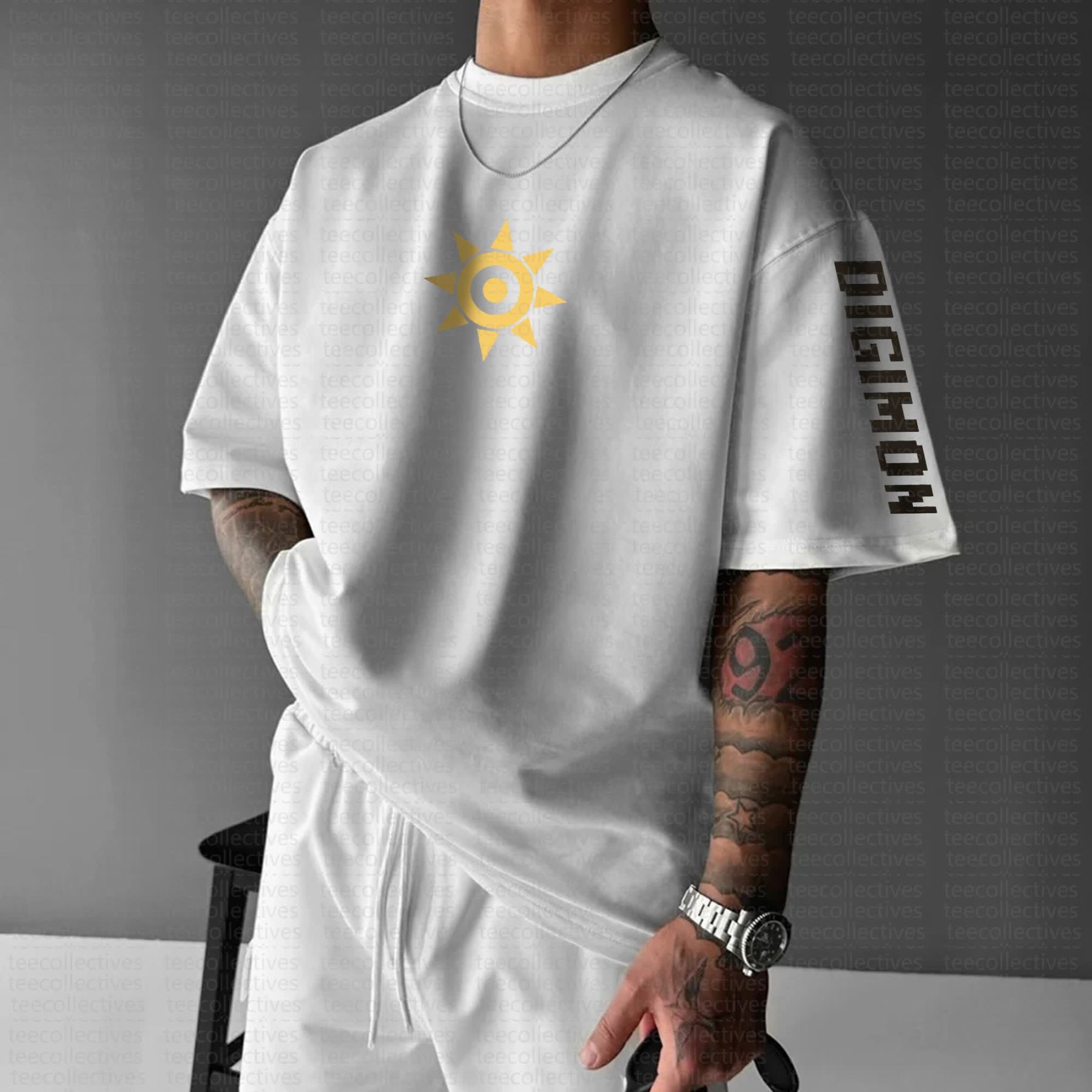 Unisex Anime Inspired Vintage T-Shirt丨Digimon