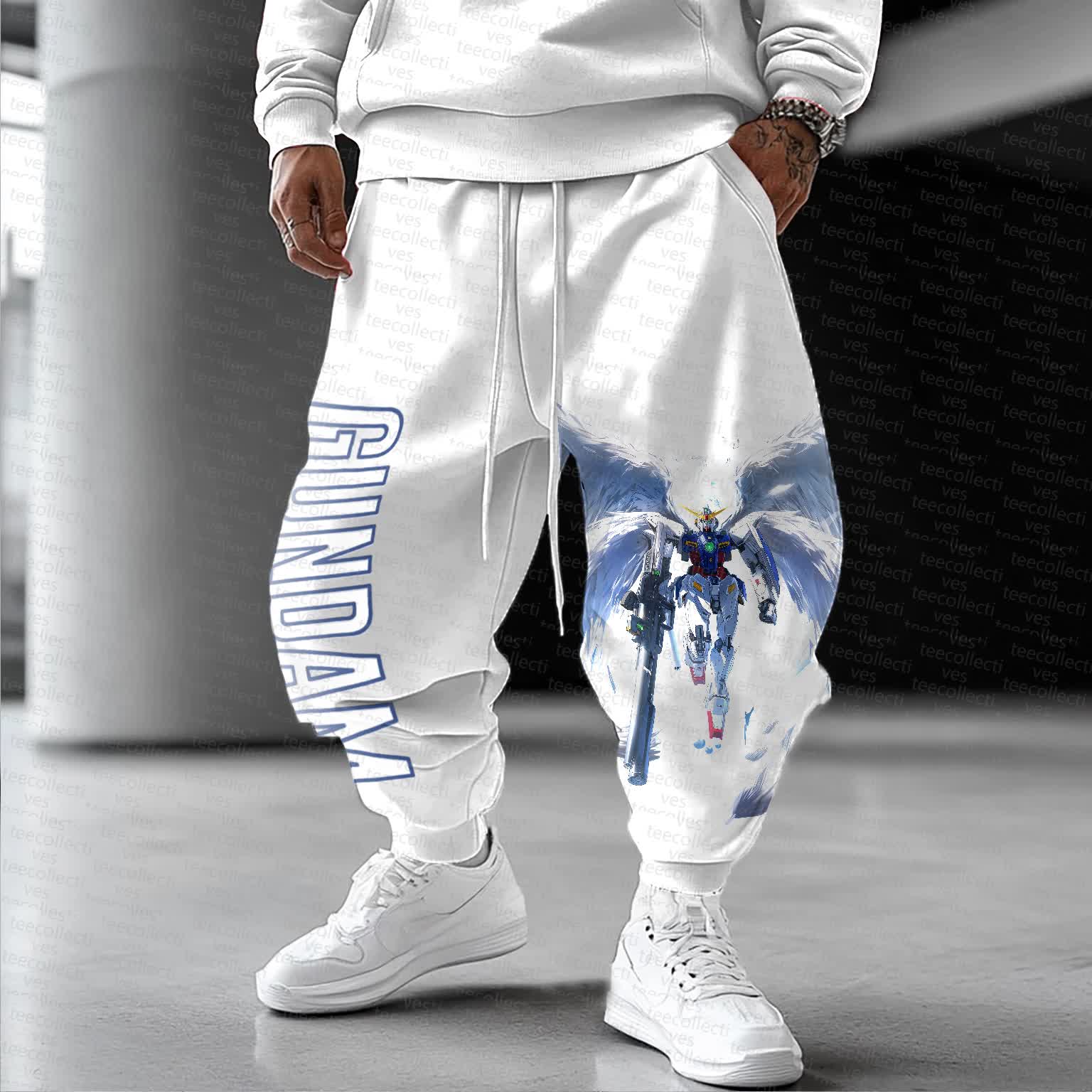 Unisex  “Gundam Series” Casual Anime Streetwear Pants
